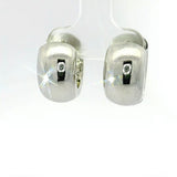 Eindrucksvolle Kreolen in 18 Karat Weißgold – Pavé mit Brillanten