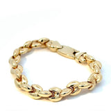 Ausgefallenes Armband in 14 Karat (585) Gelbgold
