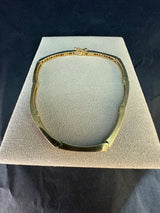 Elegantes Armband in 14 Karat Gelbgold mit rosa Saphiren & Rubinen