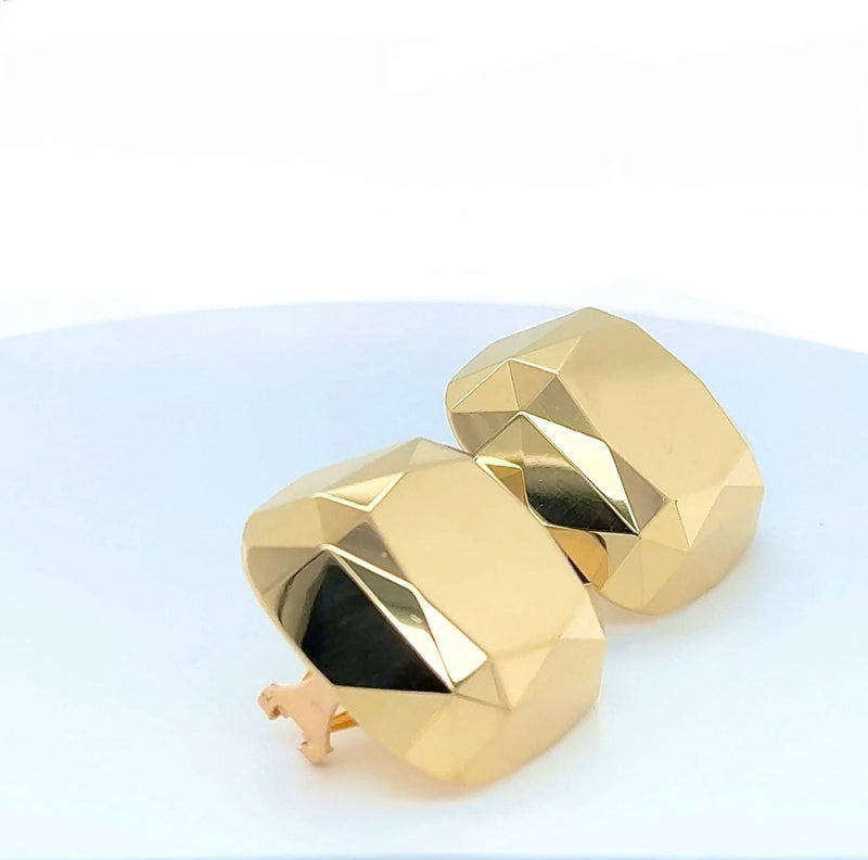 Stilvolle vintage Tiffany & Co. Ohrringe in 18 Karat Gelbgold