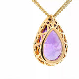 Exquisites Crivelli-Schmuckstück aus 18 Karat Roségold mit Amethyst