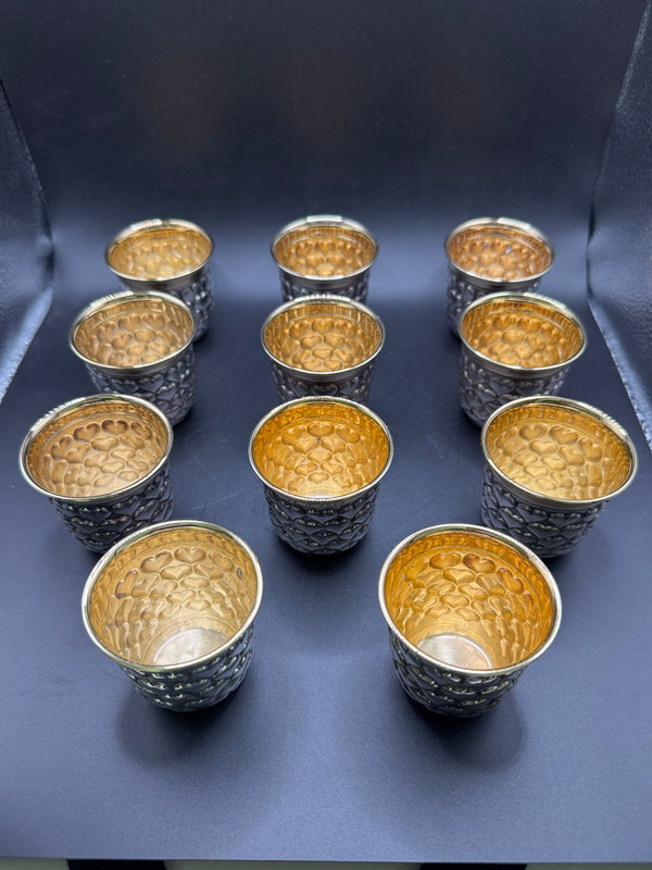 Augsburger „Herzchen“-Becher aus 925er Sterlingsilber