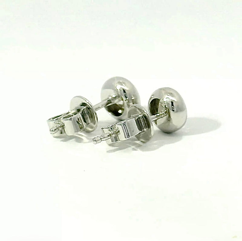 Moderne Brillantstecker in 18 Karat Weißgold mit hochfeinen Brillanten