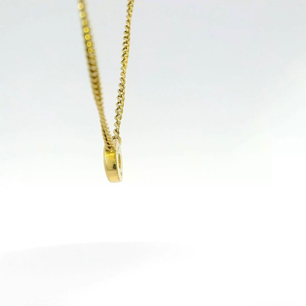 Zeitloses Collier in 18 Karat (750) Gelbgold mit Brillant von Christ