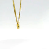 Zeitloses Collier in 18 Karat (750) Gelbgold mit Brillant von Christ