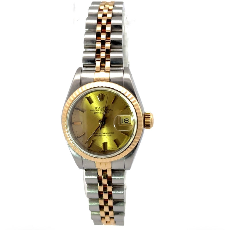 Rolex Lady-Datejust – elegante Bicolor-Ikone in Edelstahl & 18 Karat Gelbgold