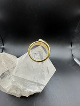Handgefertigter Ring von Jaufmann in 18 Karat Gold mit Brillanten
