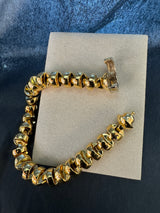 Unfassbar edles Set aus Halskette & Armband in 18 Karat Gelbgold