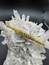 Hochwertige Brosche in 18 Karat Gelbgold mit Brillanten von Goldbaur