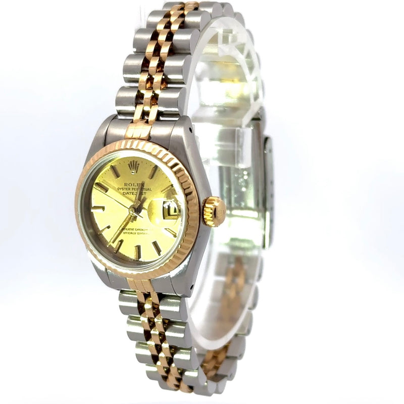 Rolex Lady-Datejust – elegante Bicolor-Ikone in Edelstahl & 18 Karat Gelbgold