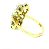 Ausgefallener Ring in 18 Karat (750) Gold mit feinen Brillanten