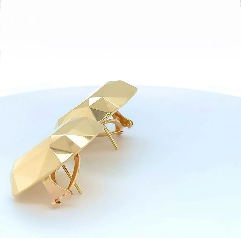 Stilvolle vintage Tiffany & Co. Ohrringe in 18 Karat Gelbgold
