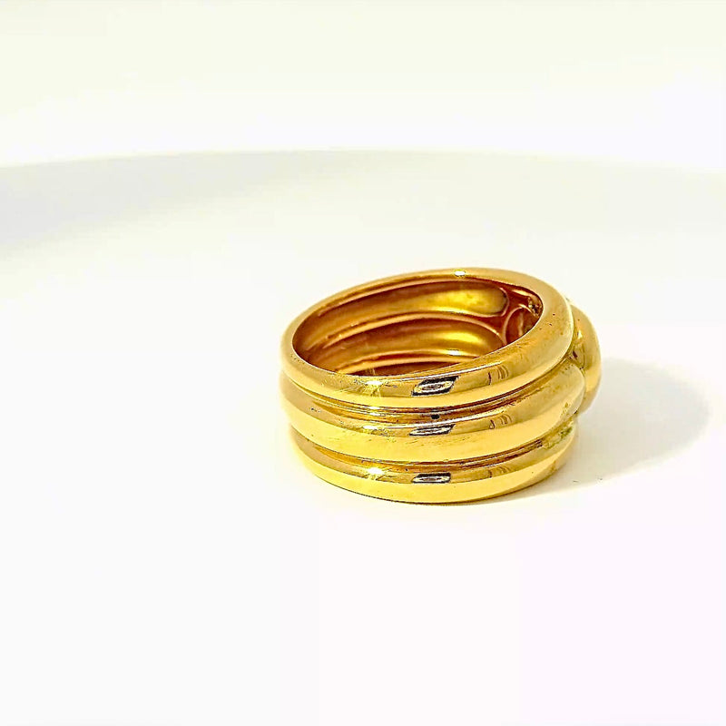 Chopard Happy Diamond Ring in 18 Karat strahlendem Gelbgold