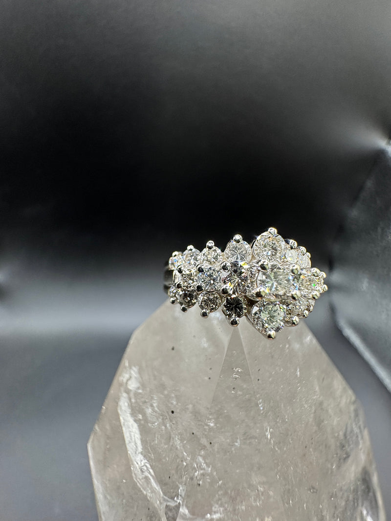 Edles Vintage-Schmuckstück in 14 Karat mit 2 Karat Brillanten