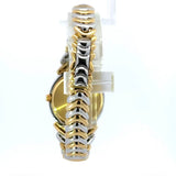 Ausgefallene Goldbaur-Uhr in 18 Karat Gelb- & Weißgold – mit Brillanten