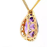 Exquisites Crivelli-Schmuckstück aus 18 Karat Roségold mit Amethyst