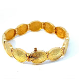 Massives Designer-Armband von Fries Arauner in 18 Karat (750) Gelbgold