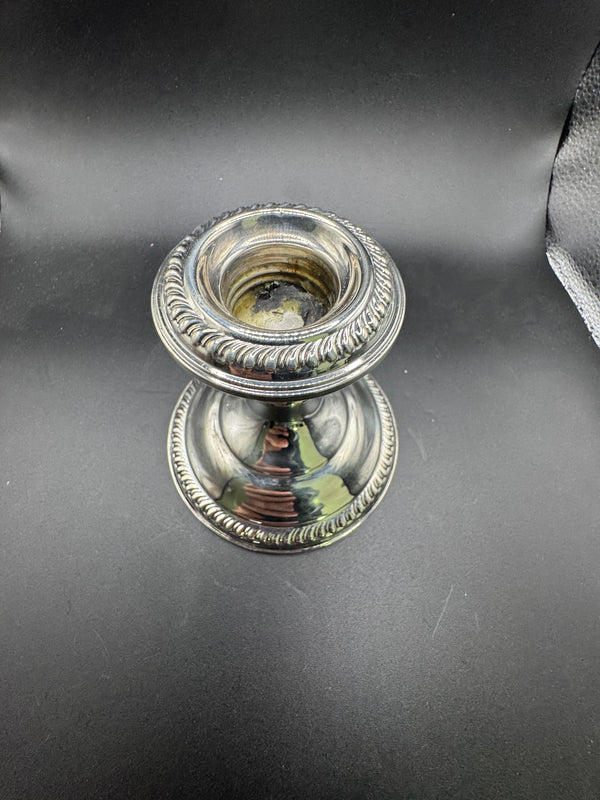 Klassischer Empire-Kerzenleuchter aus Sterling Silber (925)
