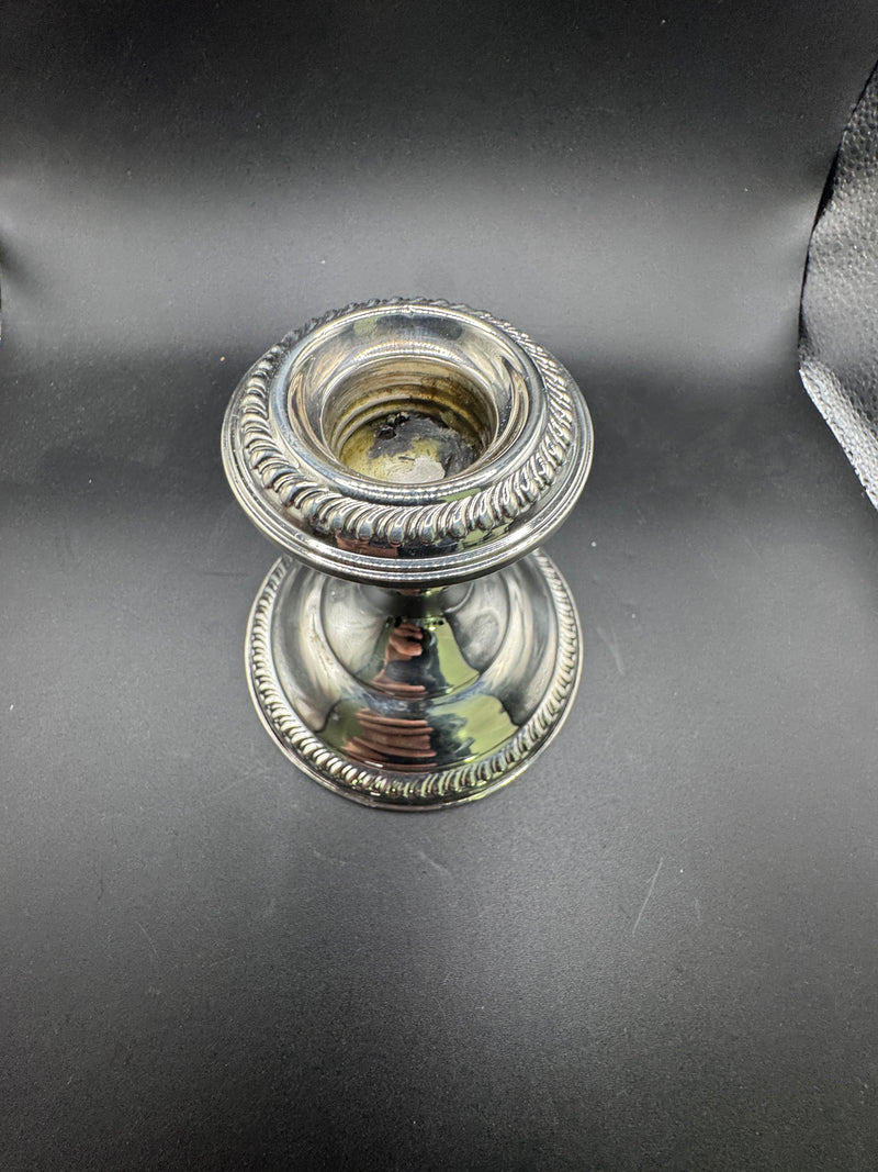 Klassischer Empire-Kerzenleuchter aus Sterling Silber (925) | Tafelsilber - Schmuck Schroll