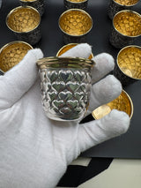 Augsburger „Herzchen“-Becher aus 925er Sterlingsilber
