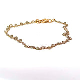 Spektakuläres Crivelli Armband in 18 Karat Roségold mit 3,30 Karat Fancy Brillanten