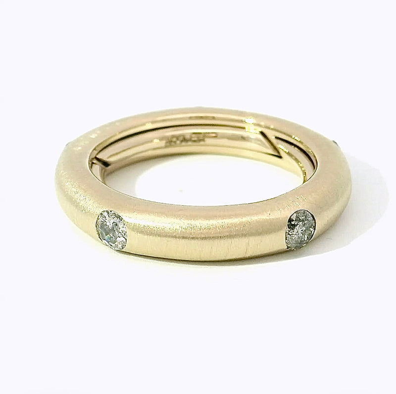 Adolfo Courrier Ring in 18 Karat Gelbgold – Eterno Big Memory-Ring
