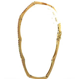 Elegantes Armband in 14 Karat Gelbgold mit rosa Saphiren & Rubinen