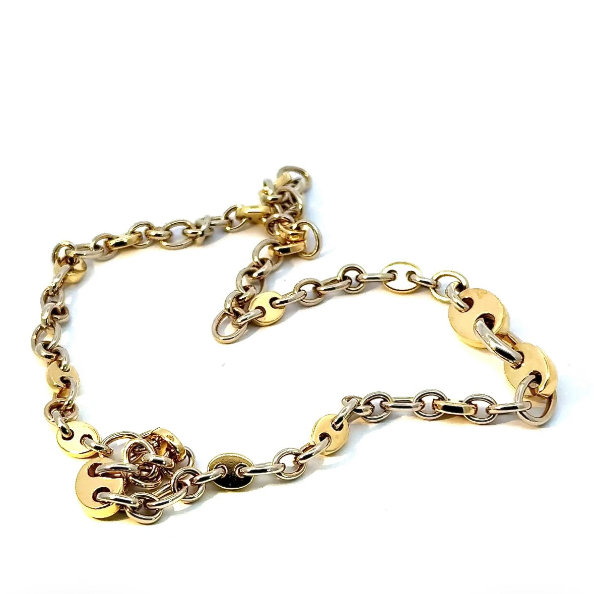 Wunderschöne Pomellato Halskette in 18 Karat (750) Gelb & Weißgold