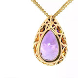 Exquisites Crivelli-Schmuckstück aus 18 Karat Roségold mit Amethyst