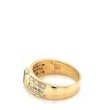 Hochwertiger Turmalin Ring in 18 Karat Gelbgold mit Diamanten & Brillanten