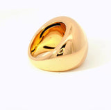Massiver kuppelförmiger Rosegold Ring in 14 Karat (585)