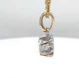 Eleganter Solitär-Anhänger in 18 Karat Gold mit großen Brillant