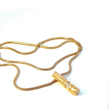Elegantes Collier in 14 Karat (585) Gelbgold mit Brillant