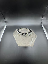 Massiver Memory Ring in 18 Karat Weißgold mit hochfeinen Brillanten