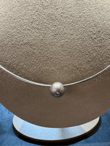 Edles Collier in 14 Karat Weißgold mit 950er Platin-Anhänger & Brillant