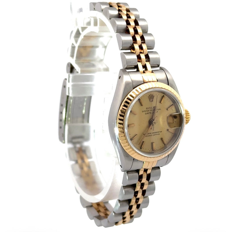 Rolex Lady-Datejust – elegante Bicolor-Ikone in Edelstahl & 18 Karat Gelbgold
