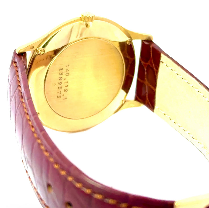 Zeitlose Jaeger-LeCoultre Heraion Uhr in 18 Karat Gelbgold