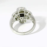 Eleganter Ring in 14 Karat Weißgold mit Brillanten