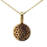 Besonderer Vintage-Anhänger in 9 Karat (375) Gold mit Diamanten