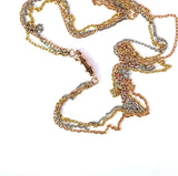 Cartier Halskette in 18 Karat Gelb-,Weiß-& Roségold