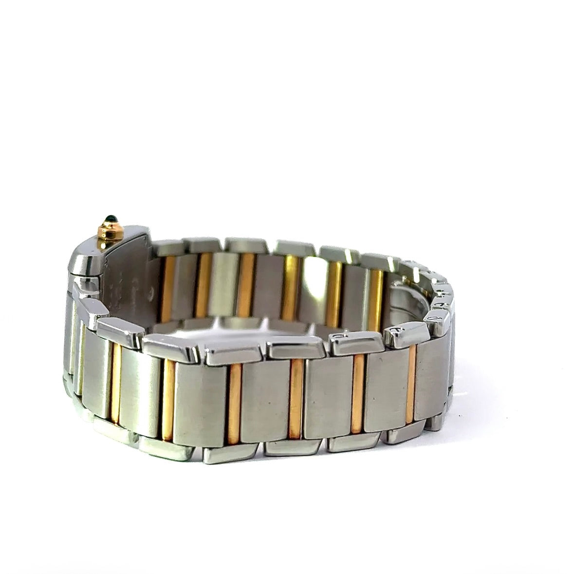 Cartier Tank Française Ref. 2384 Damenuhr in Gold/Stahl