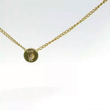 Zeitloses Collier in 18 Karat (750) Gelbgold mit Brillant von Christ