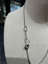 Original Tamara Comolli Ankerkette in 18 Karat Weißgold mit Federring