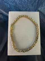 Hochwertiges Königsketten-Armband in 18 Karat (750) Gelbgold