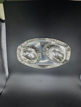Stilvolles Salz- & Pfeffer-Service mit Tablett – in 835er Silber