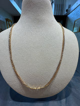 Cartier Halskette in 18 Karat Gelb-,Weiß-& Roségold