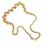 Leuchtendes Erbsencollier in 8 Karat Gelbgold mit schönem Verlauf