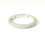 Zeitloser Adolfo Courrier Ring in 18 Karat Weißgold mit Brillanten - Eterno