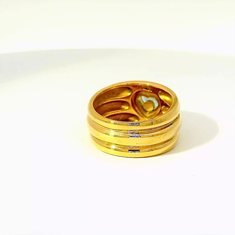 Chopard Happy Diamond Ring in 18 Karat strahlendem Gelbgold