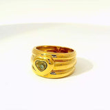 Chopard Happy Diamond Ring in 18 Karat strahlendem Gelbgold